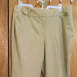 Ladies Beige Stretch Trousers by Time And Tru size 18